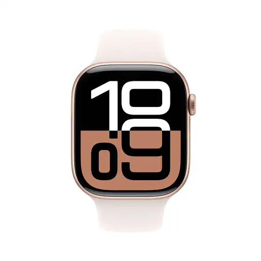 Apple Watch Series 10 OLED 46 mm Digital 416 x 496 Pixeles Pantalla táctil Oro ros