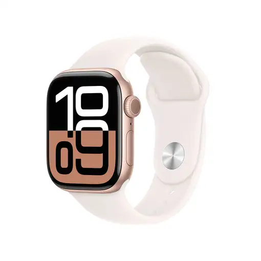 Apple Watch Series 10 OLED 42 mm Digital 374 x 446 Pixeles Pantalla táctil 4G Oro