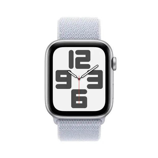 Apple Watch SE OLED 44 mm Digital 368 x 448 Pixeles Pantalla táctil 4G Plata Wifi