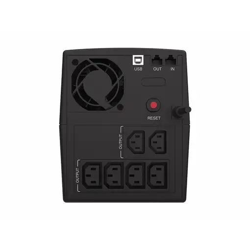 Conceptronic ZEUS08E sistema de alimentación ininterrumpida (UPS) Línea interactiv