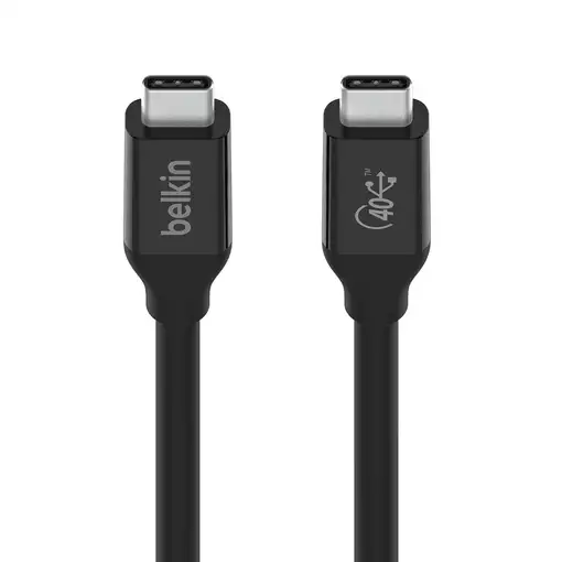 Belkin INZ001bt0.8MBK cable USB USB4 Gen 3x2 0,8 m USB C Negro