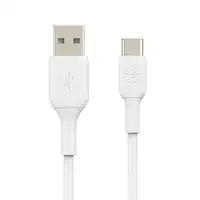 Belkin CAB001BT0MWH cable USB 0,15 m USB A USB C Blanco