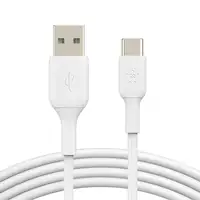 Belkin CAB001BT0MWH cable USB 0,15 m USB A USB C Blanco