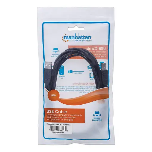 Manhattan Cable para Dispositivos USB B de Alta Velocidad