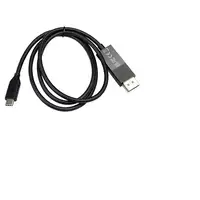 V7 V7UCDP-2M cambiador de género para cable USB Type-C 3.2 Gen 1 DisplayPort Negro