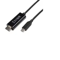 V7 V7UCHDMI-1M adaptador de cable de vídeo USB Type-C 3.2 Gen 1 HDMI Negro
