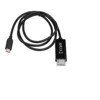 V7 V7UCHDMI-1M adaptador de cable de vídeo USB Type-C 3.2 Gen 1 HDMI Negro