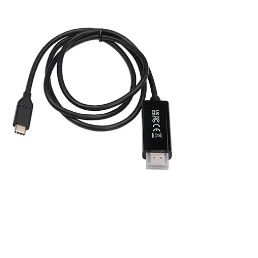 V7 V7UCHDMI-1M adaptador de cable de vídeo USB Type-C 3.2 Gen 1 HDMI Negro