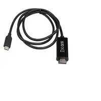 V7 V7UCHDMI-1M adaptador de cable de vídeo USB Type-C 3.2 Gen 1 HDMI Negro