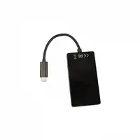 V7 V7UC-VGADVIHDMI-BLK Adaptador gráfico USB 3840 x 2160 Pixeles Negro