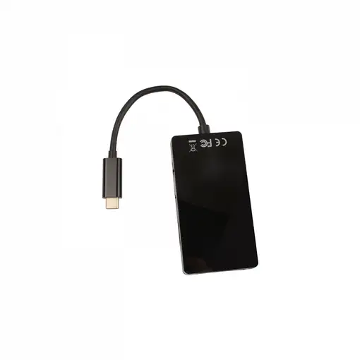 V7 V7UC-VGADVIHDMI-BLK Adaptador gráfico USB 3840 x 2160 Pixeles Negro