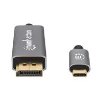 Manhattan Cable Adaptador USB-C a DisplayPort 8K@60Hz
