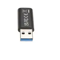 V7 V7USB3AC cambiador de género para cable USB A USB C Negro