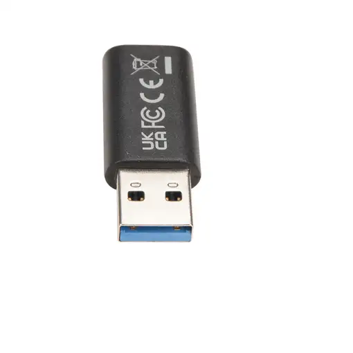 V7 V7USB3AC cambiador de género para cable USB A USB C Negro