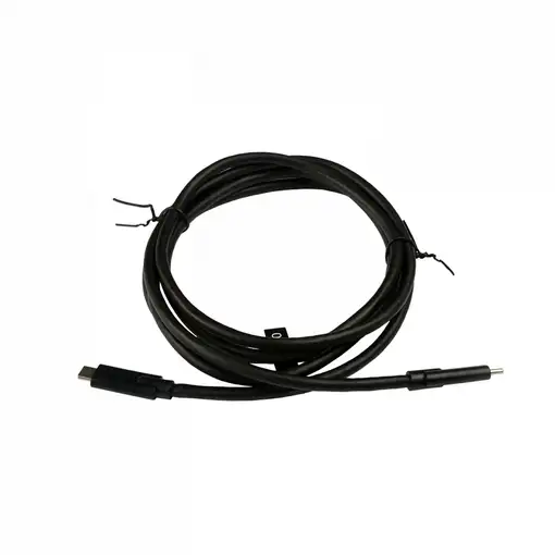 V7 Cable USB negro con conector USB-C macho a USB-C macho 2m 6.6ft