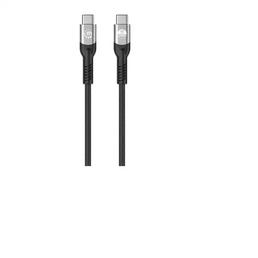 Manhattan 356374 cable USB USB4 Gen 3x2 1 m USB C Negro