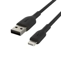Belkin CAA001BT2MBK cable de conector Lightning 2 m Negro