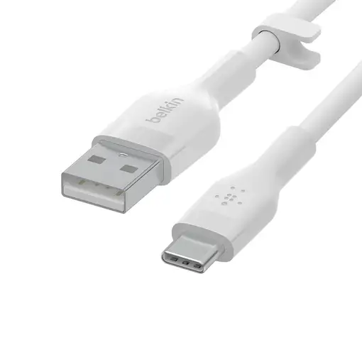 Belkin BOOST↑CHARGE Flex cable USB USB 2.0 2 m USB C Blanco