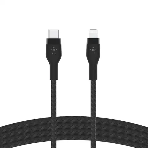 Belkin CAA011BT2MBK cable de conector Lightning 2 m Negro