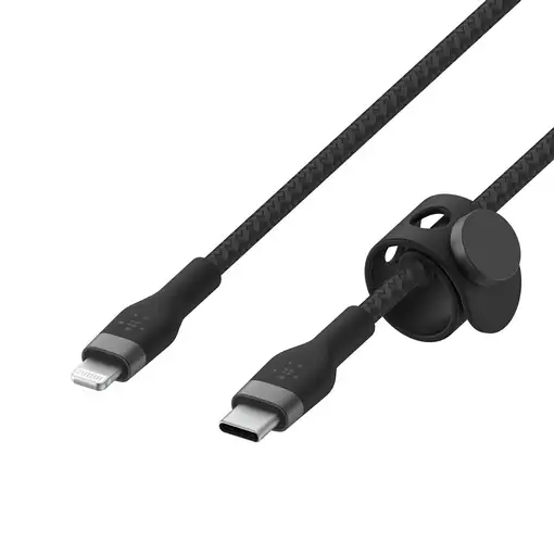 Belkin CAA011BT2MBK cable de conector Lightning 2 m Negro