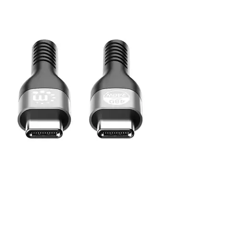 Manhattan 356367 cable USB USB 2.0 2 m USB C Negro