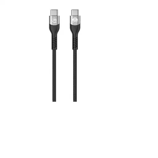Manhattan 356367 cable USB USB 2.0 2 m USB C Negro