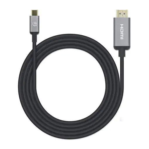 Manhattan MH USB-C to HDMI adapter cable, 2M 4K@60Hz