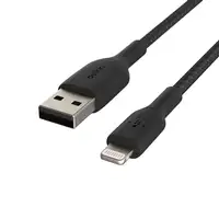 Belkin CAA002BT1MBK cable de conector Lightning 1 m Negro