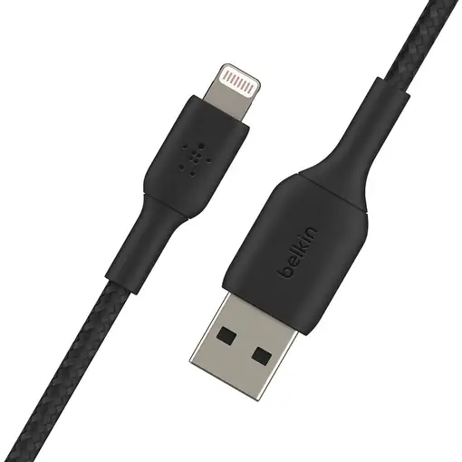 Belkin CAA002BT1MBK cable de conector Lightning 1 m Negro