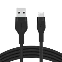 Belkin CAA008BT1MBK cable de conector Lightning 1 m Negro