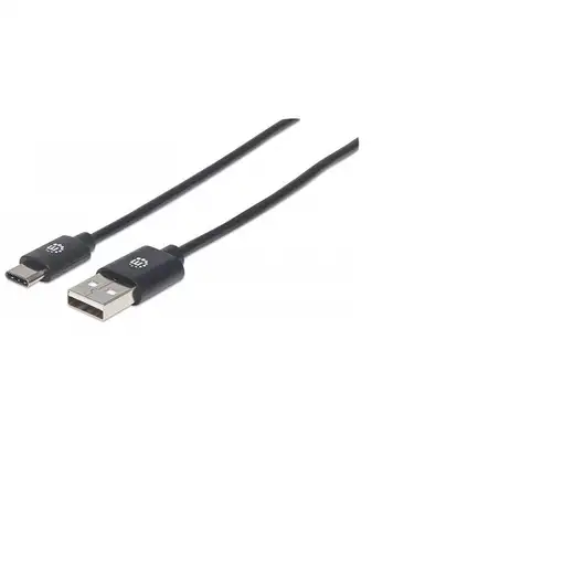 Manhattan 354912 cable USB USB 2.0 0,5 m USB C USB A Negro
