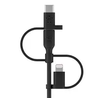 Belkin BOOST CHARGE cable USB 1 m USB A USB C/Micro-USB B/Lightning Negro