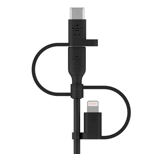 Belkin BOOST CHARGE cable USB 1 m USB A USB C/Micro-USB B/Lightning Negro