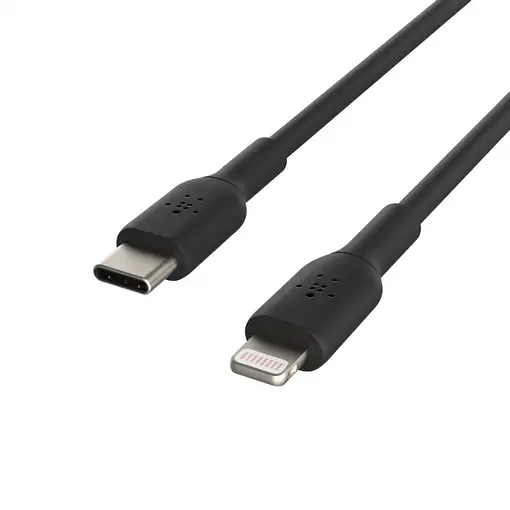 Belkin CAA003BT1MBK cable de conector Lightning 1 m Negro