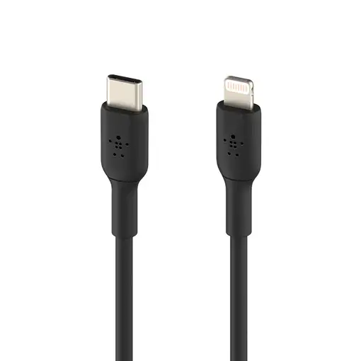 Belkin CAA003BT1MBK cable de conector Lightning 1 m Negro