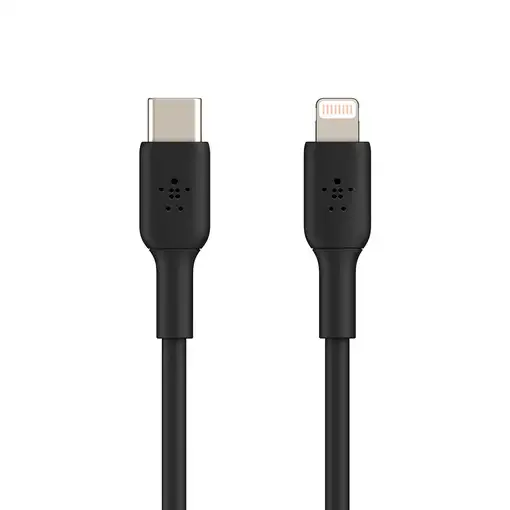 Belkin CAA003BT1MBK cable de conector Lightning 1 m Negro