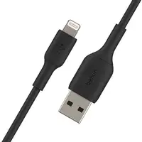 Belkin CAA001BT1MBK cable de conector Lightning 1 m Negro