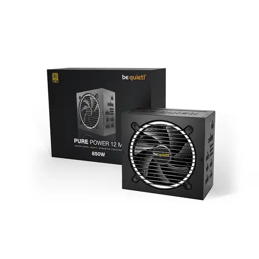 be quiet! Pure Power 12 M unidad de fuente de alimentación 850 W 20+4 pin ATX ATX