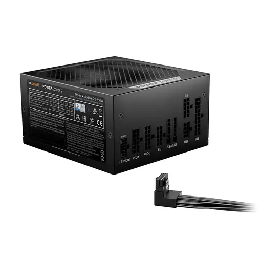 be quiet! POWER ZONE 2 850W unidad de fuente de alimentación 20+4 pin ATX ATX Negr
