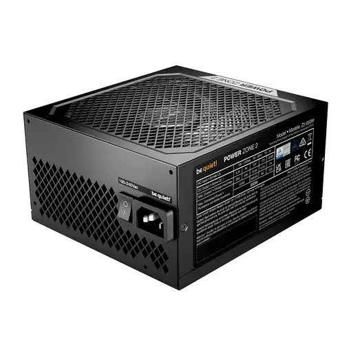 be quiet! POWER ZONE 2 850W unidad de fuente de alimentación 20+4 pin ATX ATX Negr