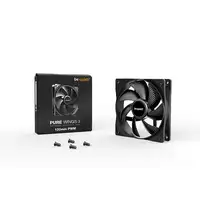be quiet! Pure Wings 3 120mm PWM Carcasa del ordenador Ventilador 12 cm Negro 1 pi