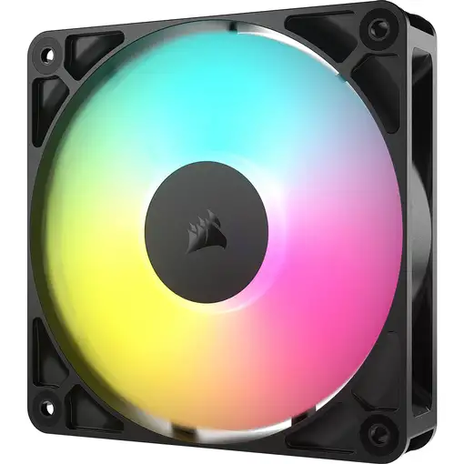 Corsair RS120 ARGB Carcasa del ordenador Ventilador 12 cm Negro 3 pieza(s)