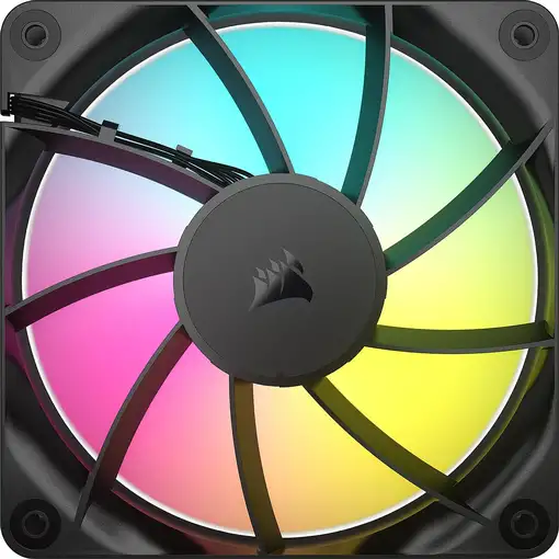 Corsair RS120 ARGB Carcasa del ordenador Ventilador 12 cm Negro 3 pieza(s)