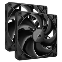 Corsair iCUE LINK RX140 Carcasa del ordenador Ventilador 14 cm Negro 2 pieza(s)