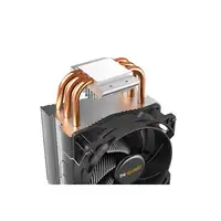 be quiet! PURE ROCK SLIM 2 Procesador Enfriador 9,2 cm Plata 1 pieza(s)