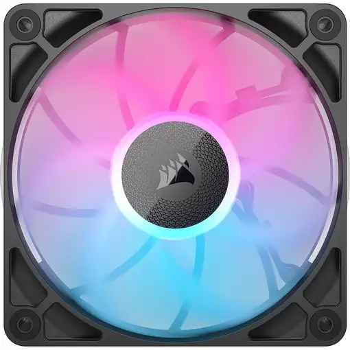 Corsair iCUE LINK RX120 MAX RGB Carcasa del ordenador Ventilador 12 cm Negro 1 pie