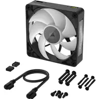 Corsair iCUE LINK RX120 MAX RGB Carcasa del ordenador Ventilador 12 cm Negro 1 pie