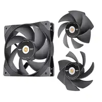 Thermaltake SWAFAN GT12 Carcasa del ordenador Refrigerador de aire 12 cm Negro 3 p