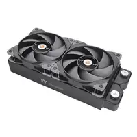 Thermaltake SWAFAN GT12 Carcasa del ordenador Refrigerador de aire 12 cm Negro 3 p