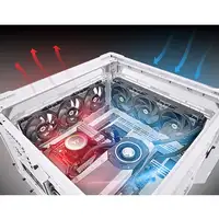 Thermaltake SWAFAN GT12 Carcasa del ordenador Refrigerador de aire 12 cm Negro 3 p